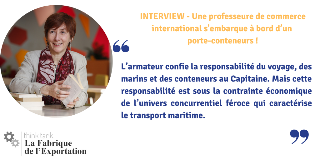 porte-conteneurs entre Fos-sur-Mer à La Réunion