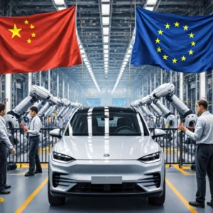 surtaxes sur les voitures chinoises