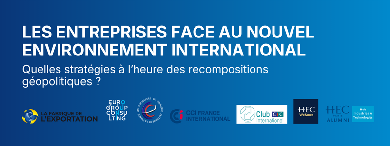 entreprises françaises, stratégie international
